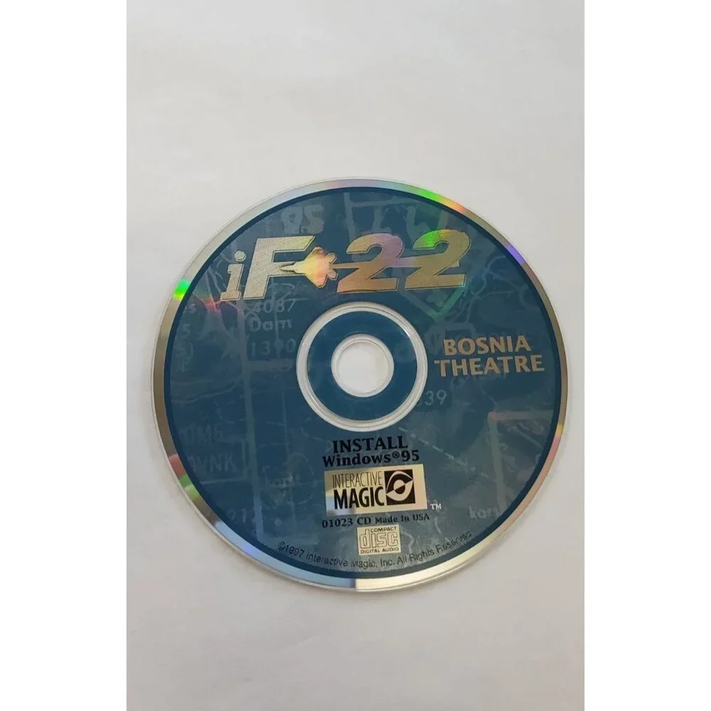 iF - 22 Raptor Simulation - PC Game CD-ROM - DISC ONLY